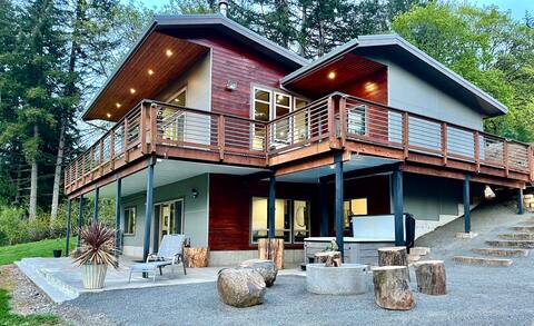 Gated Modern Estate with Wine Country Views!