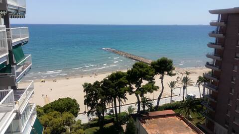 Apartamento  4 habs direct access beach Voramar