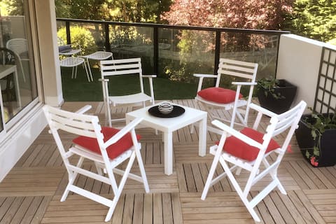 Top performing Airbnb: Nice Studio 2/3 people - Terrace - Benoît beach in La Baule Escoublac