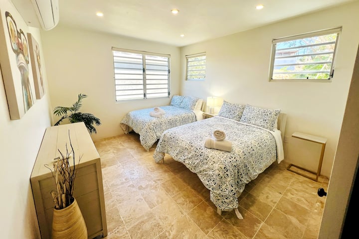 2 full beds