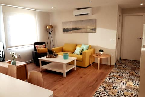 Top Airbnb: Best Location & Views Malaga City–2beds+sofa bed en Campos Elíseos