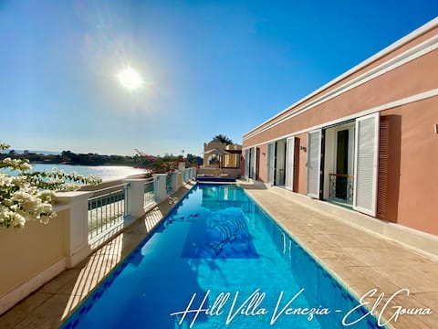 Hill Villa Venezia El Gouna: heated pool & beach