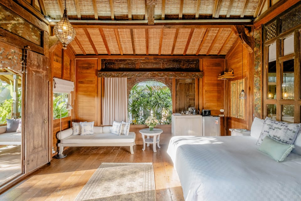 Tresna Bali Cabin, a rebuilt teak house, Bedulu, Ubud, Bali, Indonesia, photo 10 of 10