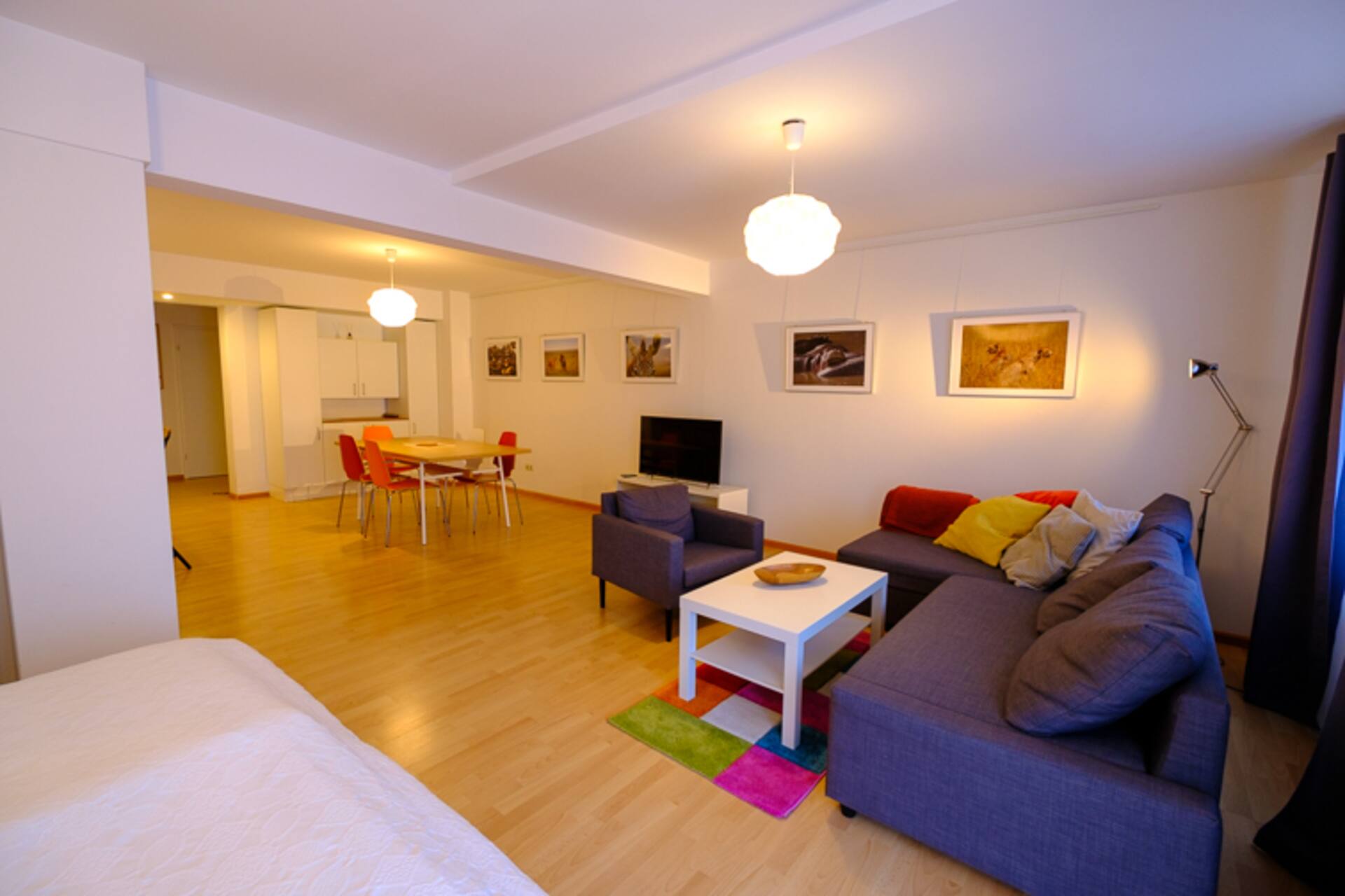 Modern apartment in a central, quiet location