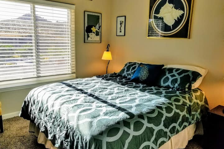 Bedroom No. 2 with queen size bed