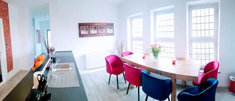 1st floor beautiful 90 sqm 3 bedroom apartment up to 6 people