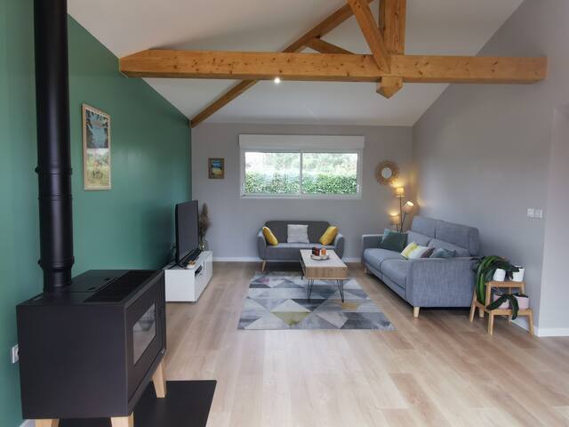 Maison + piscine chauffée entre Bordeaux et océan gallery image 5