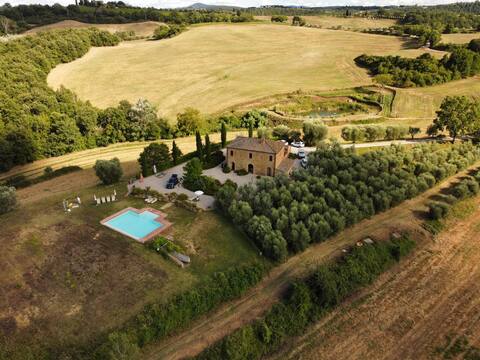 Wonderful Villa for 10 people in Valdorcia