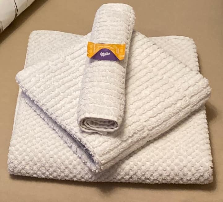 Taulo nzuri/taulo za kustarehesha