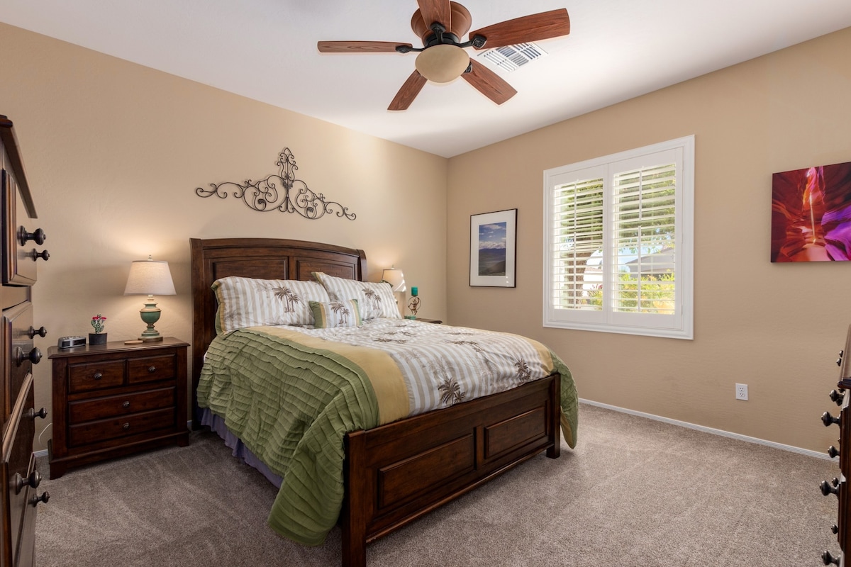 Spálňa pre hostí s manželskou posteľou