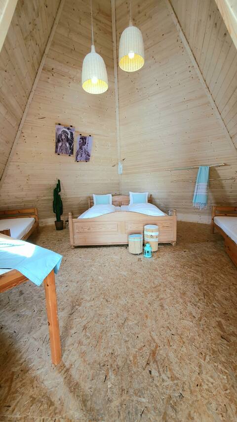 Villa Donkey Tipi "Greenhorn"