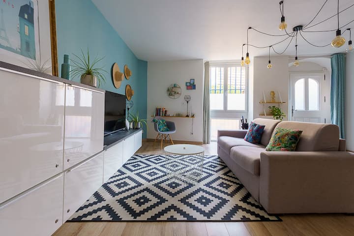 La Maison De Valentine, Havre De Paix Moderne Au Cœur Historique De Bordeaux - Bordéus