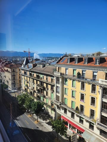 The flat’s ideal for a city trip in Geneva!