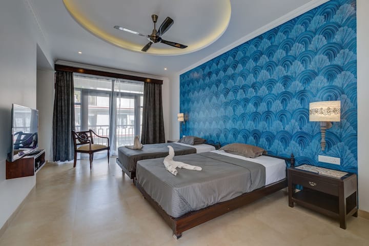 16 bedrooms with attached bathrooms