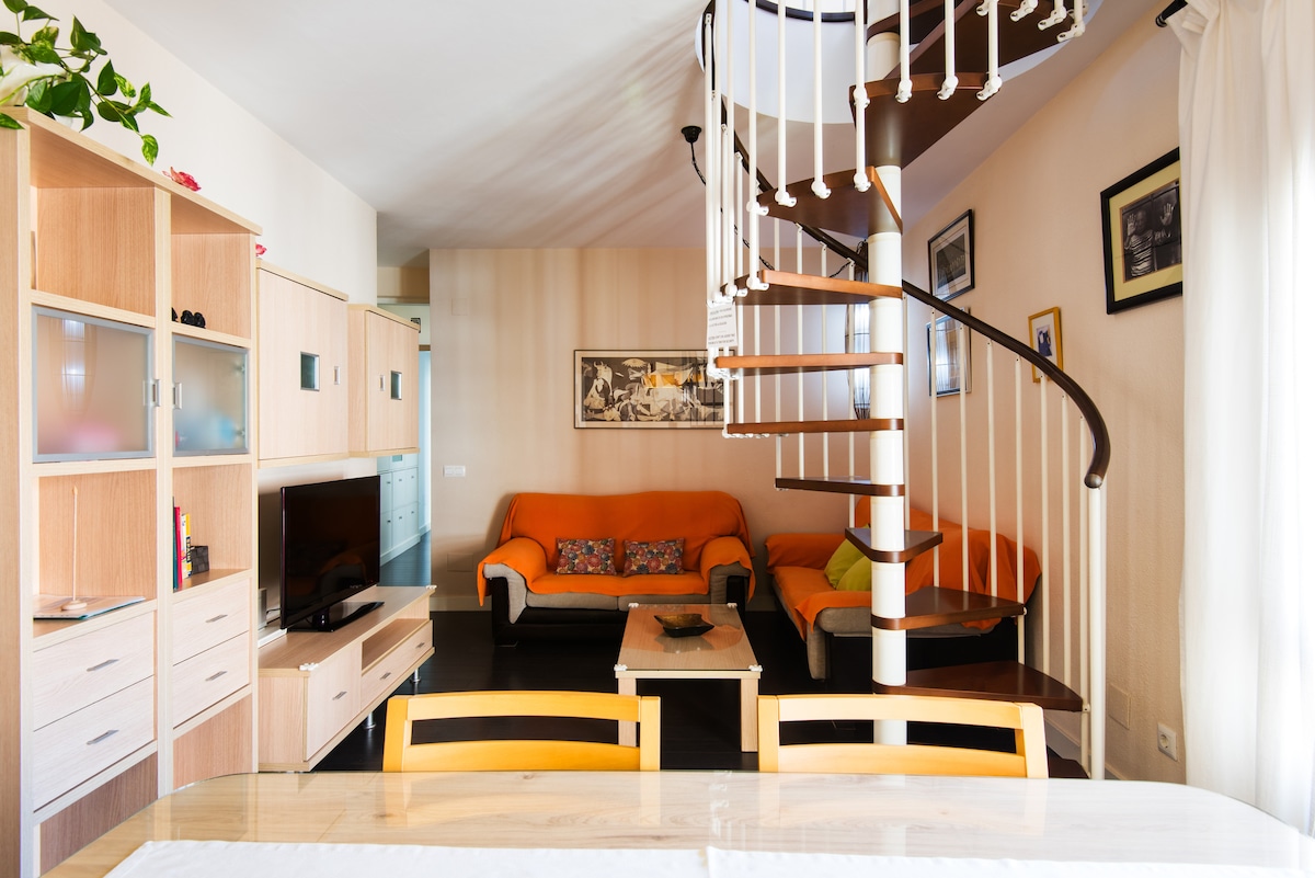 Successful Airbnb property: Excellent central apartment with a large terrace in San Felipe Neri