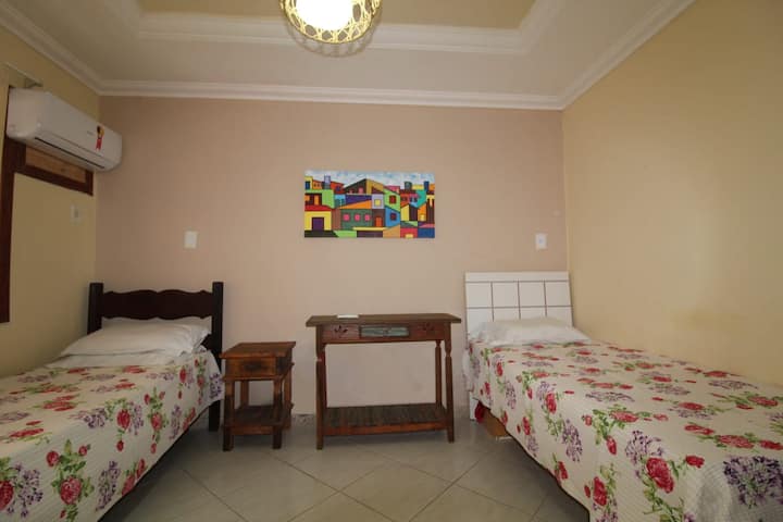 Bedroom 1. Lower floor