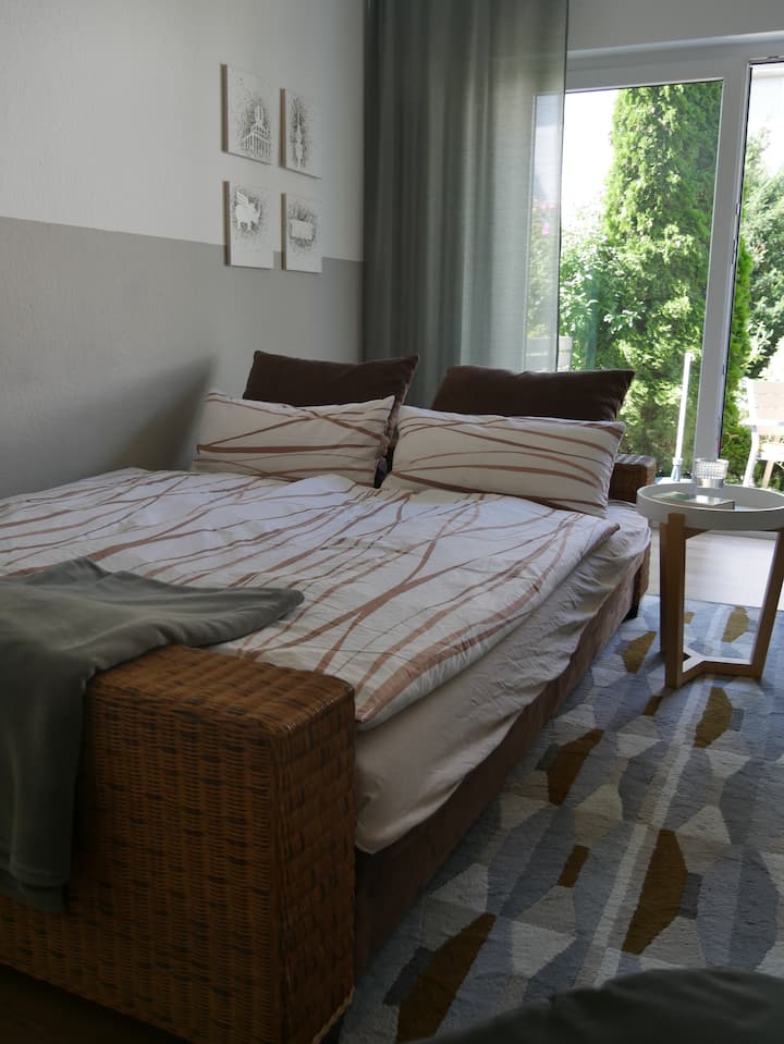 Sofa bed in the living room