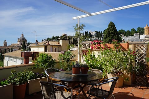 Cozy and modern Flat + Free parking + Terrace