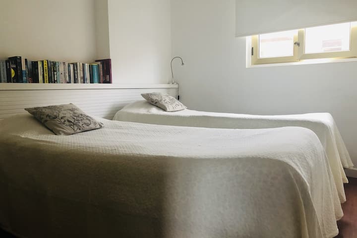 Druhá spálňa s dvoma samostatnými lôžkami