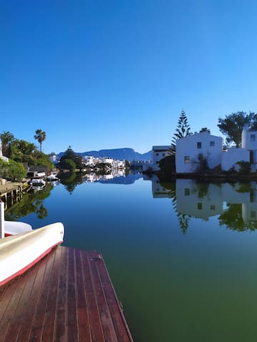 Family-friendly waterfront home with great views