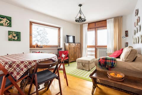 Clotes Sauze d'Oulx near the slopes for 8 people