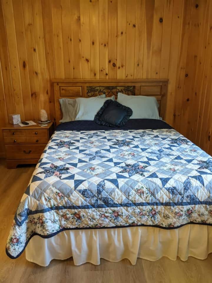 queen size bed, new mattress