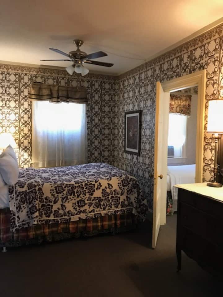 Bedroom one with one double bed