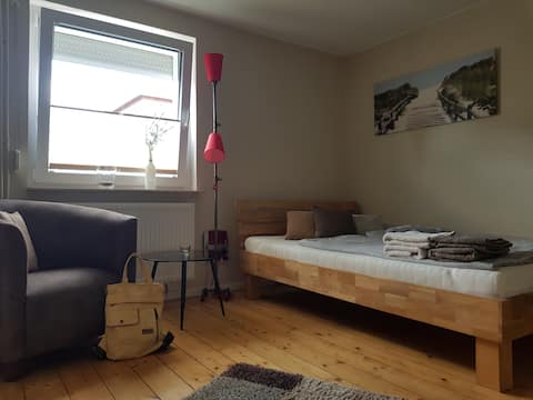 1-room apartment lovingly furnished