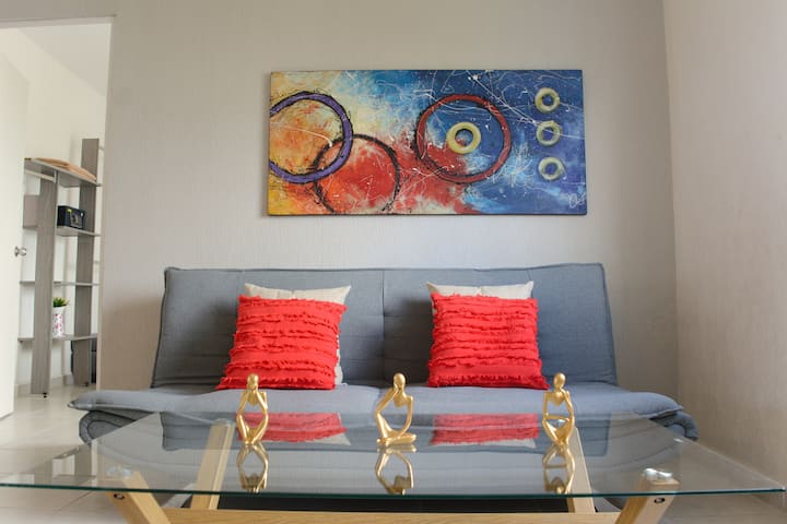 Amazing Apartment Two Bedroom + A.a + 4 Pax - Playa del Carmen