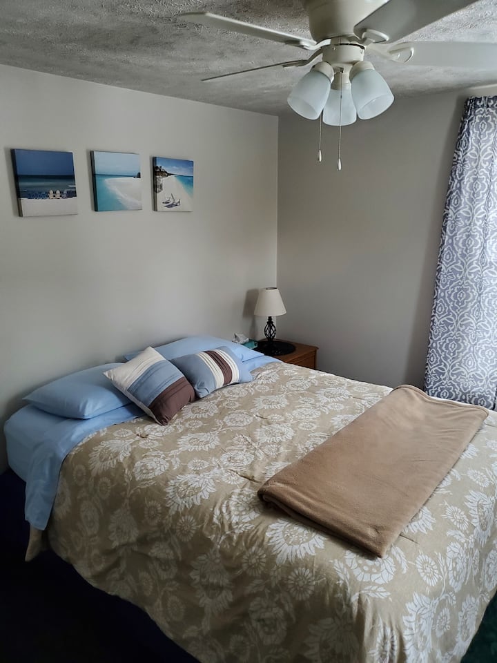 Dormitorio #2, parte superior de almohada tamaño queen