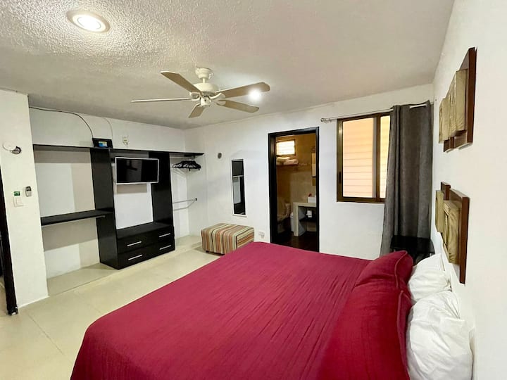 Chumba cha kulala na Bafu 