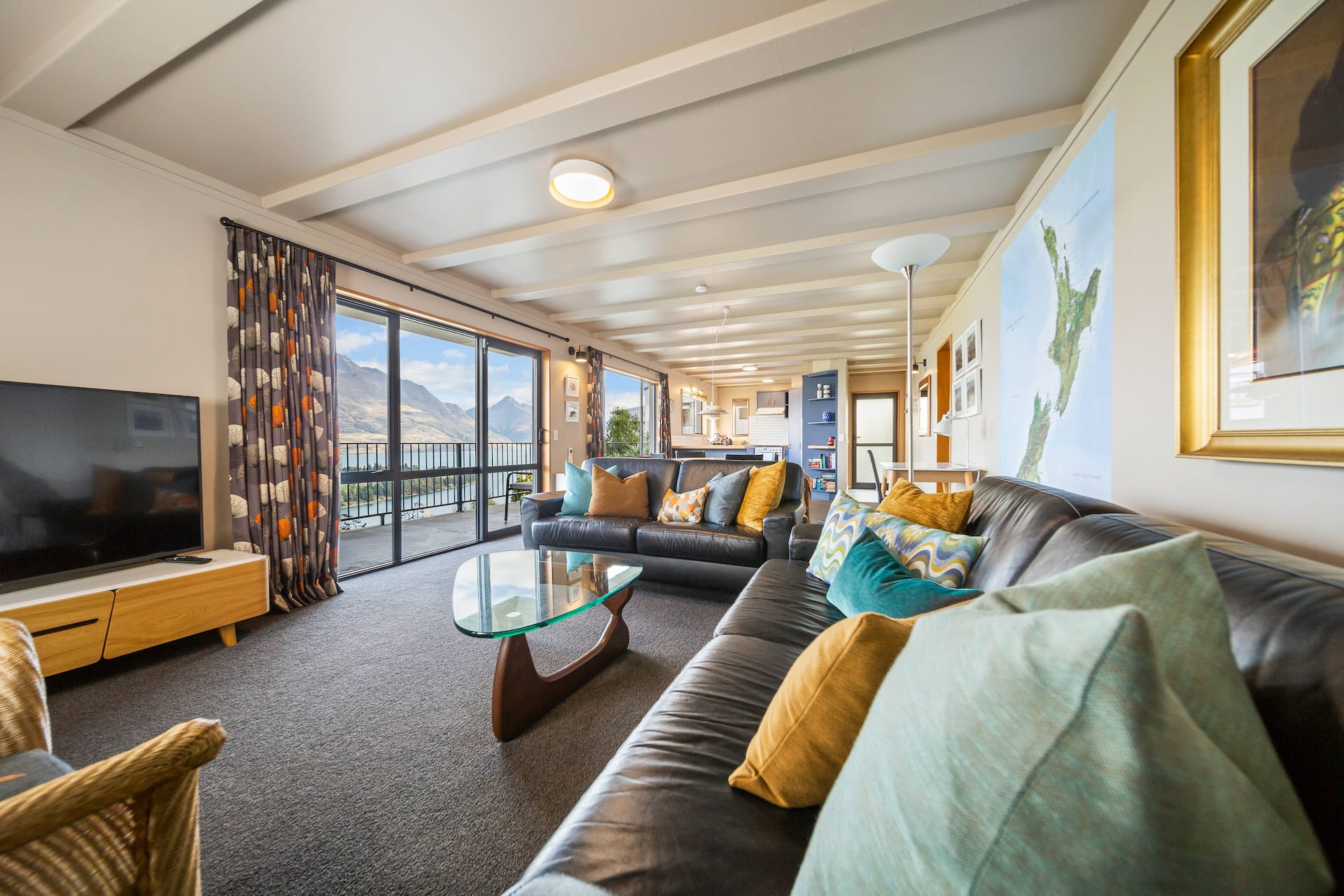 Whakatipu Heights - comfort, views, location.