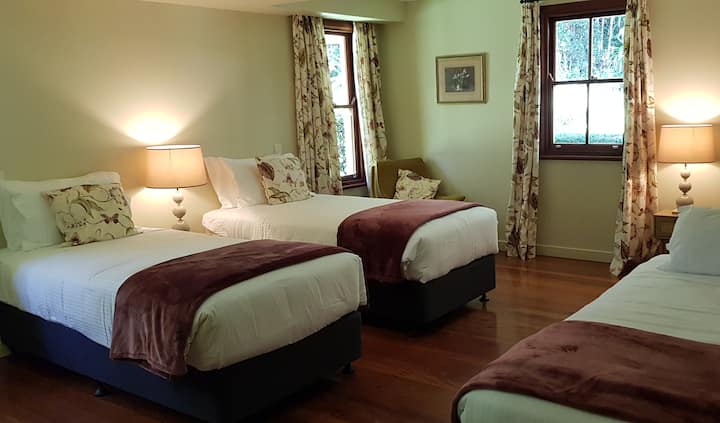 The Beetle room never fails to impress 1, 2 or 3 sharing,  plenty of space with ensuite