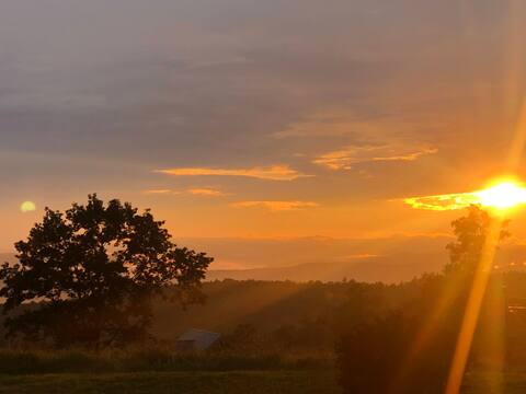 100 Acres & 50-Mile Views at Shaker Mountain Farm