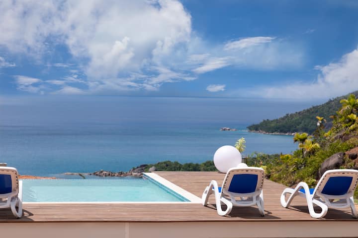 Terrasse Sur Lazio , Mont Plaisir, Praslin- Room 1