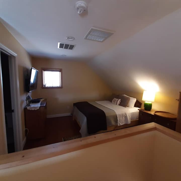 LOFT-SCHLAFZIMMER IM OBERGESCHOSS