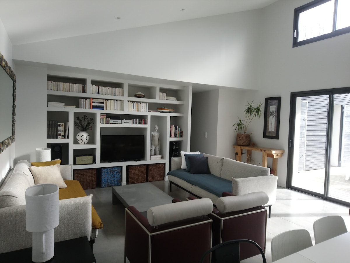 Airbnb con migliori performance: Mimizan Beach Villa 4* heated pool, spa a Mimizan