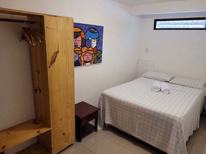 Chumba cha kulala 1 - chenye kitanda cha watu wawili 