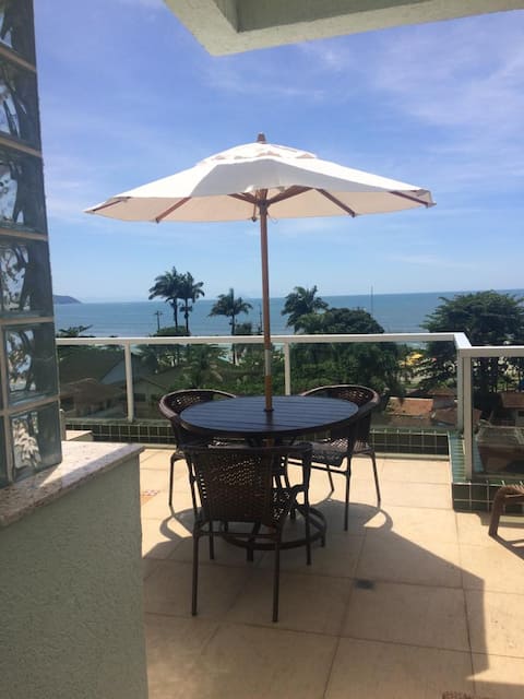 Bertioga Cobertura Duplex 3 Suites, 80m Beach