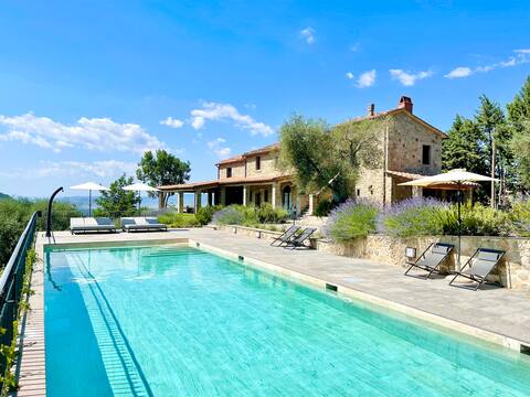 Luxury Villa Podere Del Grasso, Tuscany, ITALY
