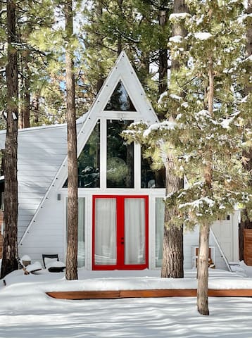 Mid-Century A-Frame in the Pines