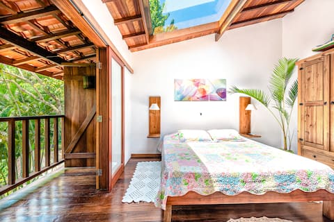 Romantic apartment with star view and waterfall