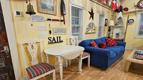 Successful Airbnb property: Beaufort Bungalow on Belle Air Nautical Themed in Beaufort