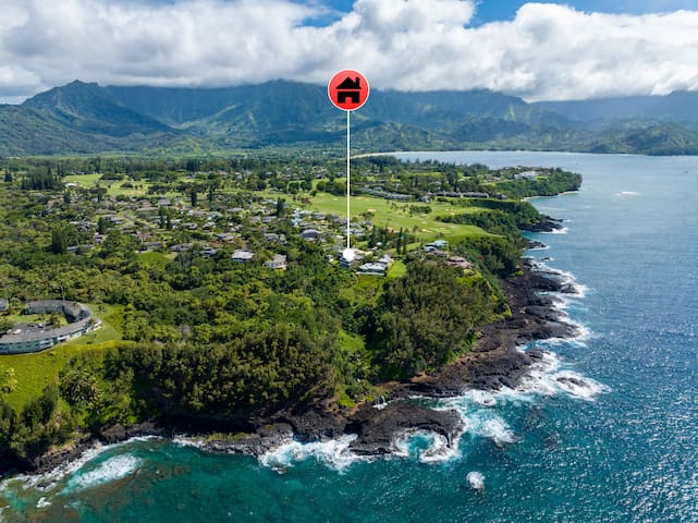 5 Bedroom House with Ocean Views on 3 Sides