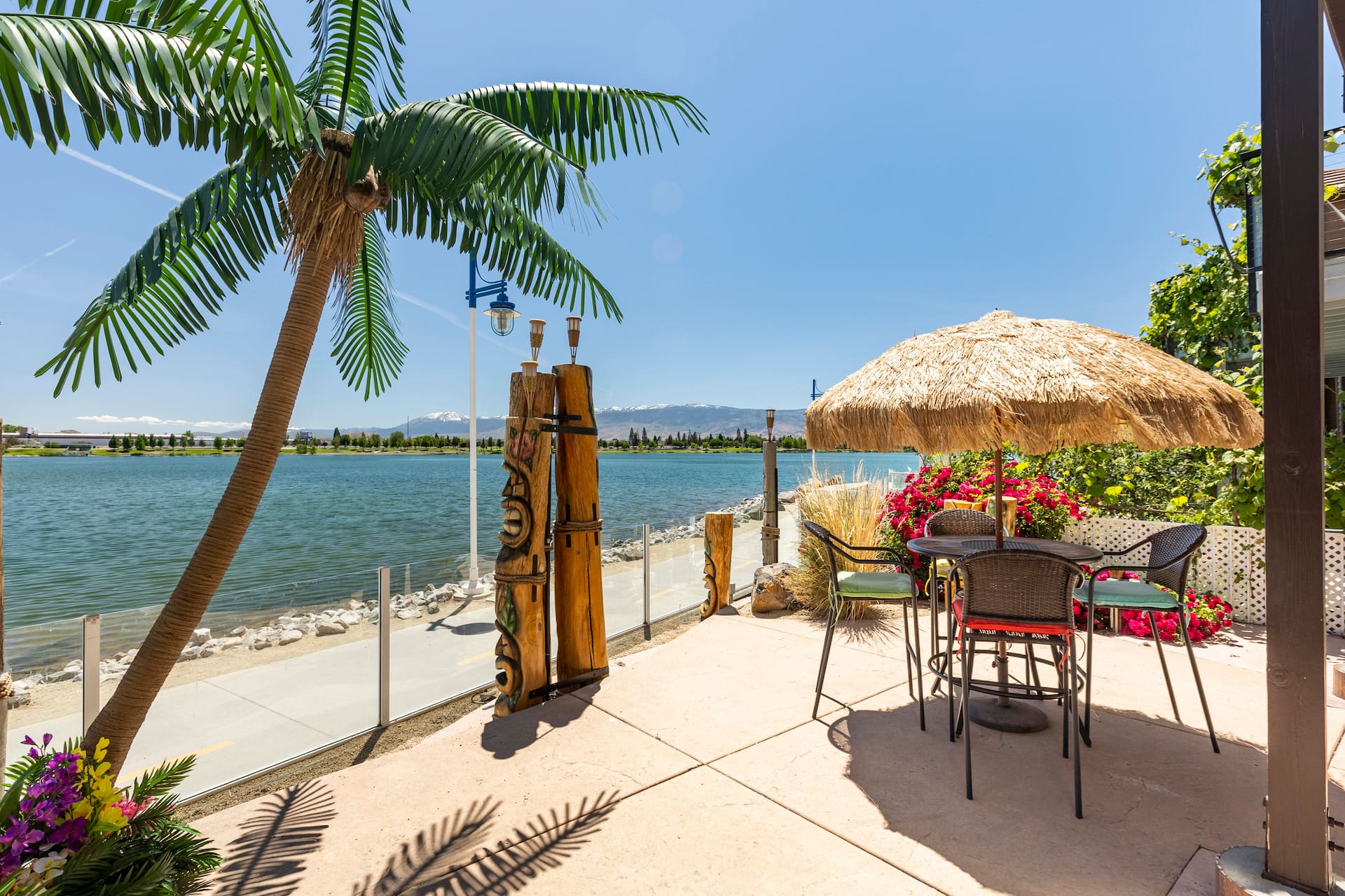The Tiki House at Sparks Marina
