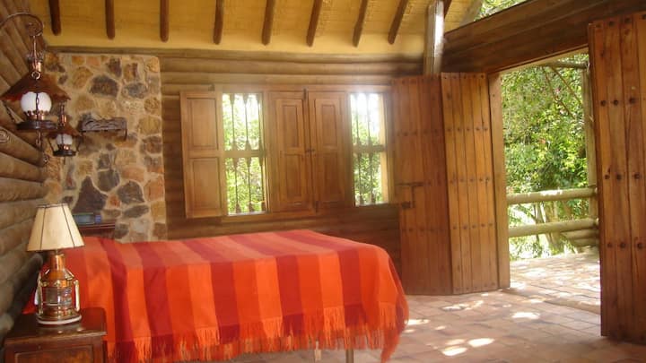 可欣赏带露台的主卧的侧景