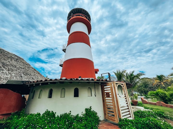 Deniz feneri - Playa Venao şehrinde Kiralık Deniz Fenerleri, Provincia de  Los Santos, Panama - Airbnb