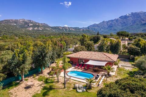 Eco Lodge "Casa Arancia" Aghja Serena site.