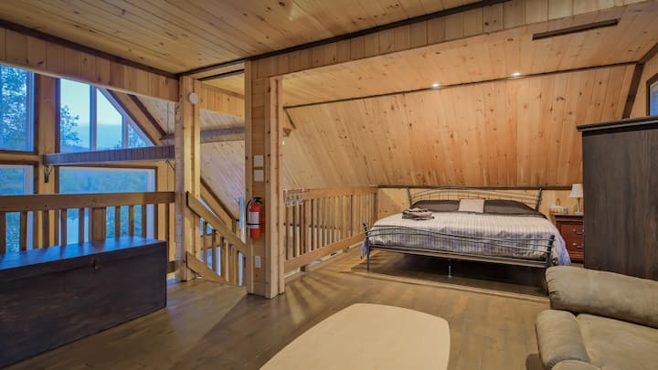 Mezzanine (cama tamaño king iluminada)