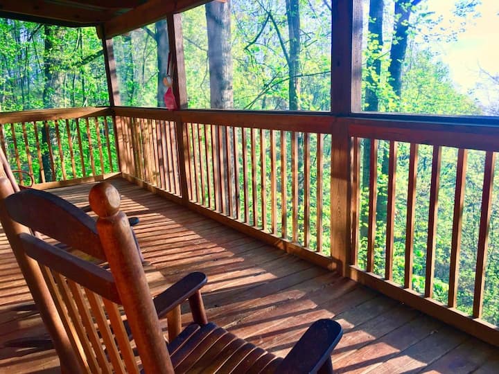 Lazy Days Cabin 2decks View Hottub Wifi Pool Gated - Walland, TN